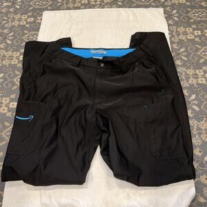 Amazon Uniform Cargo Pants Men’s L(34-37) Black By Luly Yang Stretch Workwear